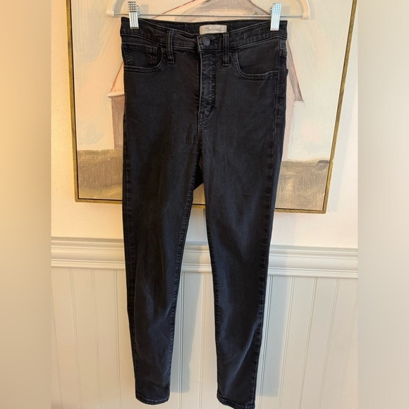 MADEWELL Roadtripper Skinny Jeans Lunar Wash Denim Size 27 - Picture 2 of 9